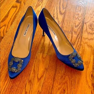 MANOLO BLAHNIK EVENING SHOES 42 EUR